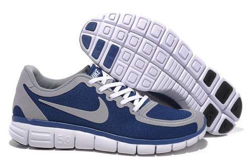 Nike Free 5.0 Womens Size Us9 9.5 10 Blue Grey Outlet Online